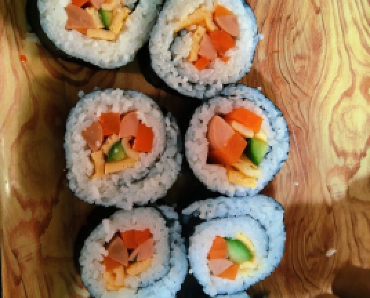 Kimbap ngũ sắc