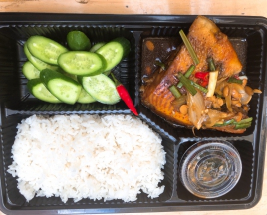 Cá diêu hồng kho gừng 