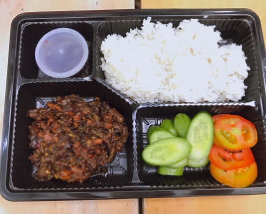 Thịt xào mắm ruốc 