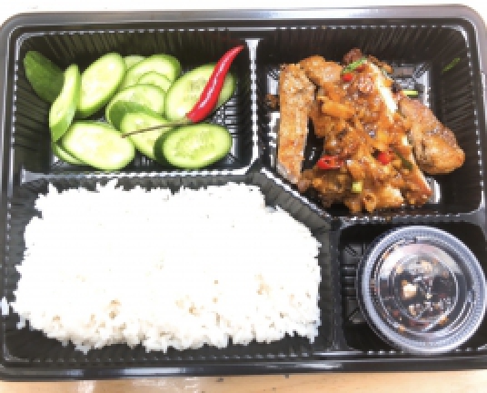 Sườn chiên mắm 