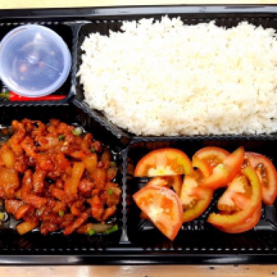 Thịt rim sá bấu