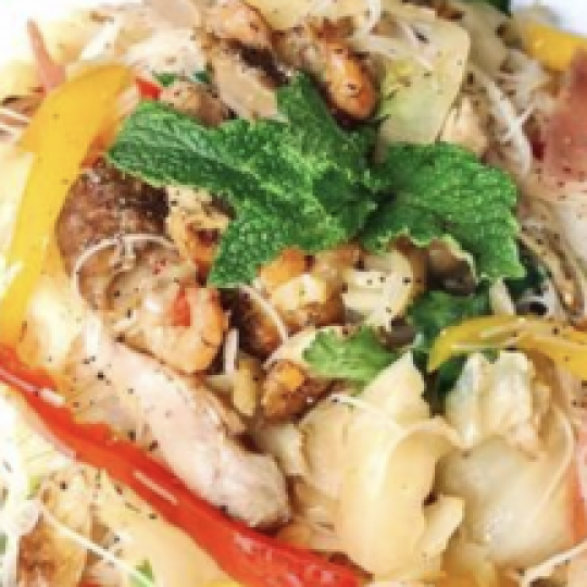 Bún xào thập cẩm