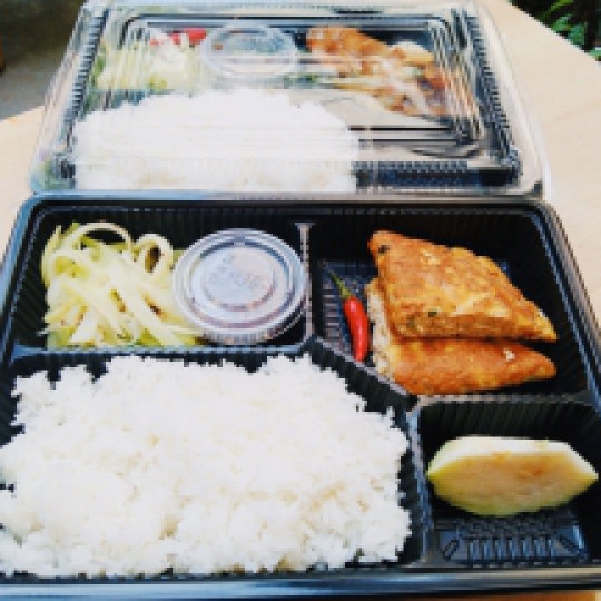 Thịt chiên trứng 